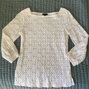Ann Taylor Lace Blouse